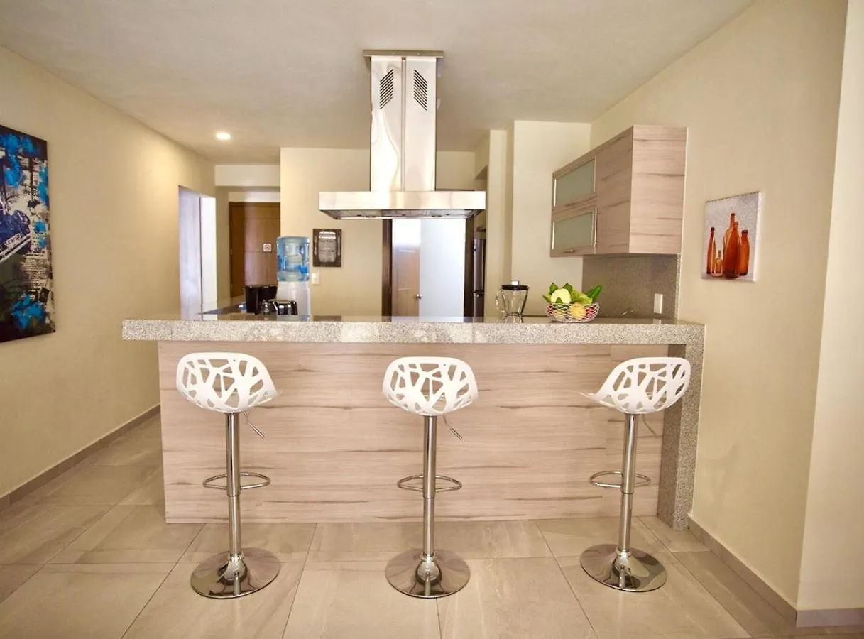 Appartamento Deluxe Fully Furnished 2Bd Cancún 0*,  Messico